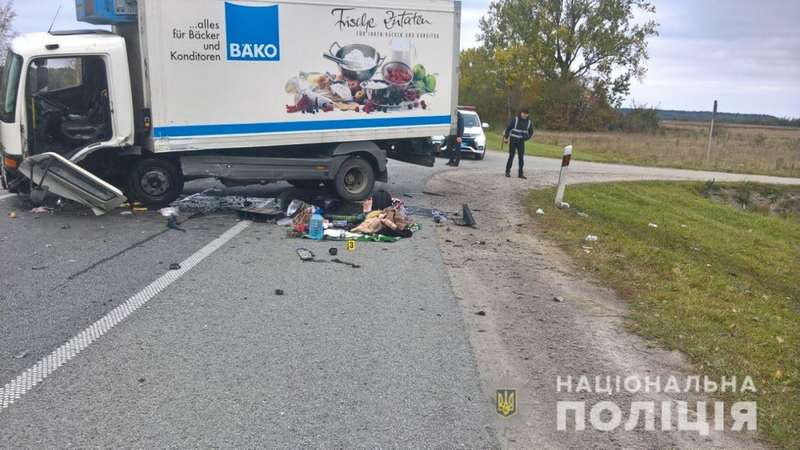 У ДТП загинуло тримісячне немовля, ще троє поранених