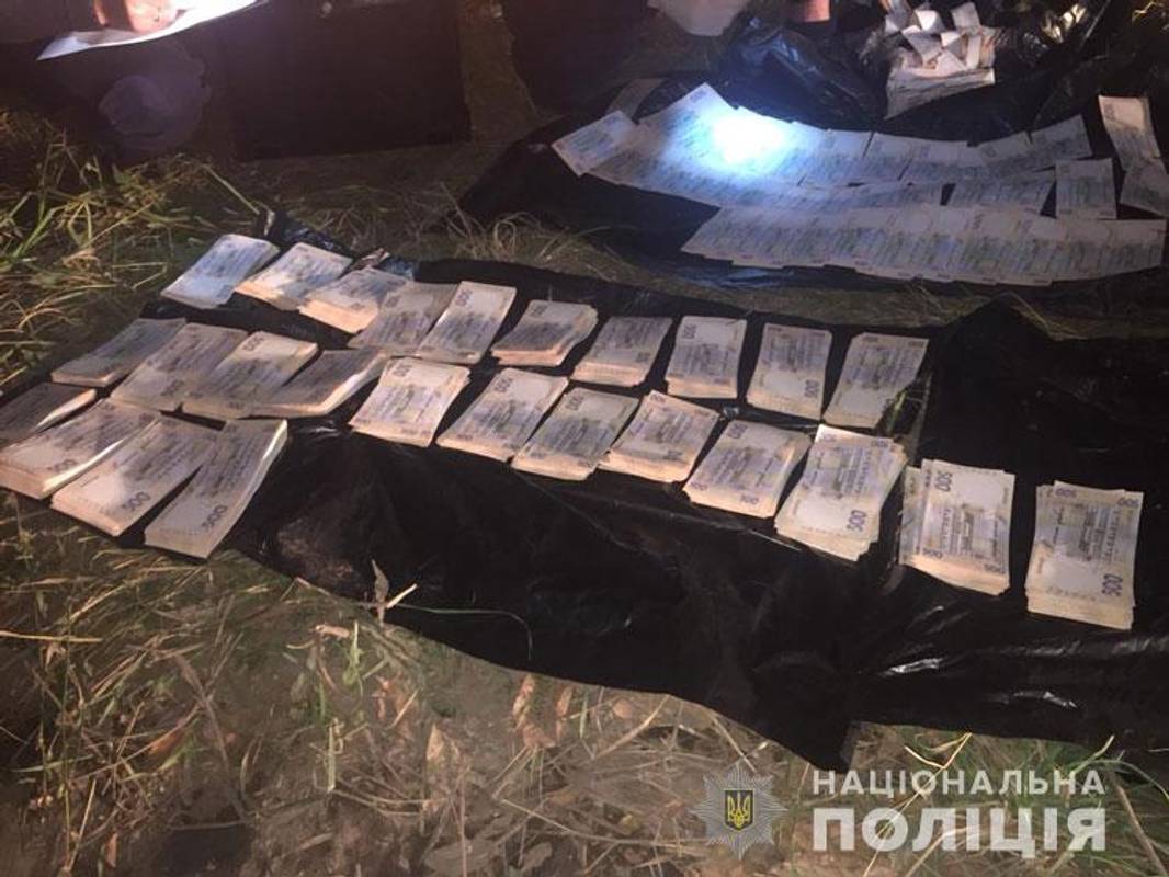 Утікаючи від поліції, депутат міськради викинув понад сто тисяч гривень в лісі