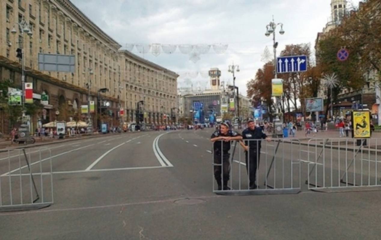 День захисника: список вулиць Києва, які сьогодні перекриють