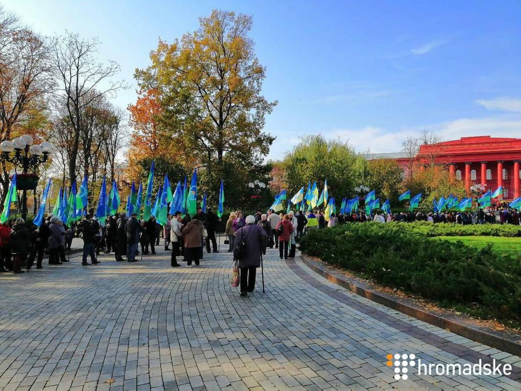 За що мітингуєте? – За землю!: учасники віче у столиці за виборчу реформу