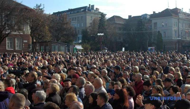 Нові тарифи вивели на протест понад п'ять тисяч мешканців Тернополя