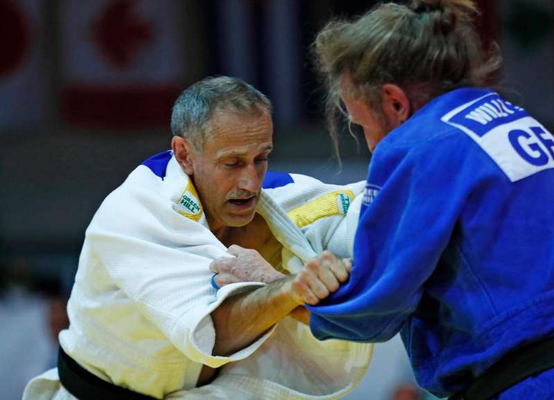 65-річний українець виграв медаль чемпіонату світу із дзюдо