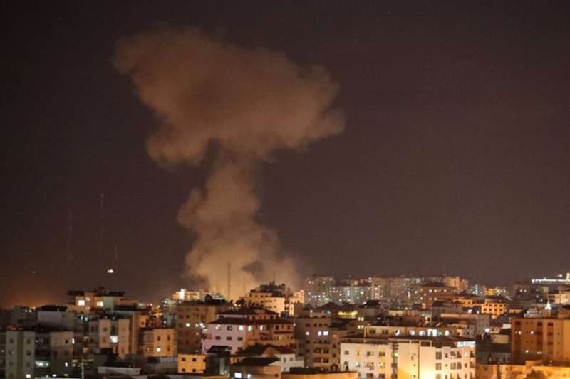 Ізраїль завдав удару у відповідь, атакувавши 70 цілей у секторі Газа