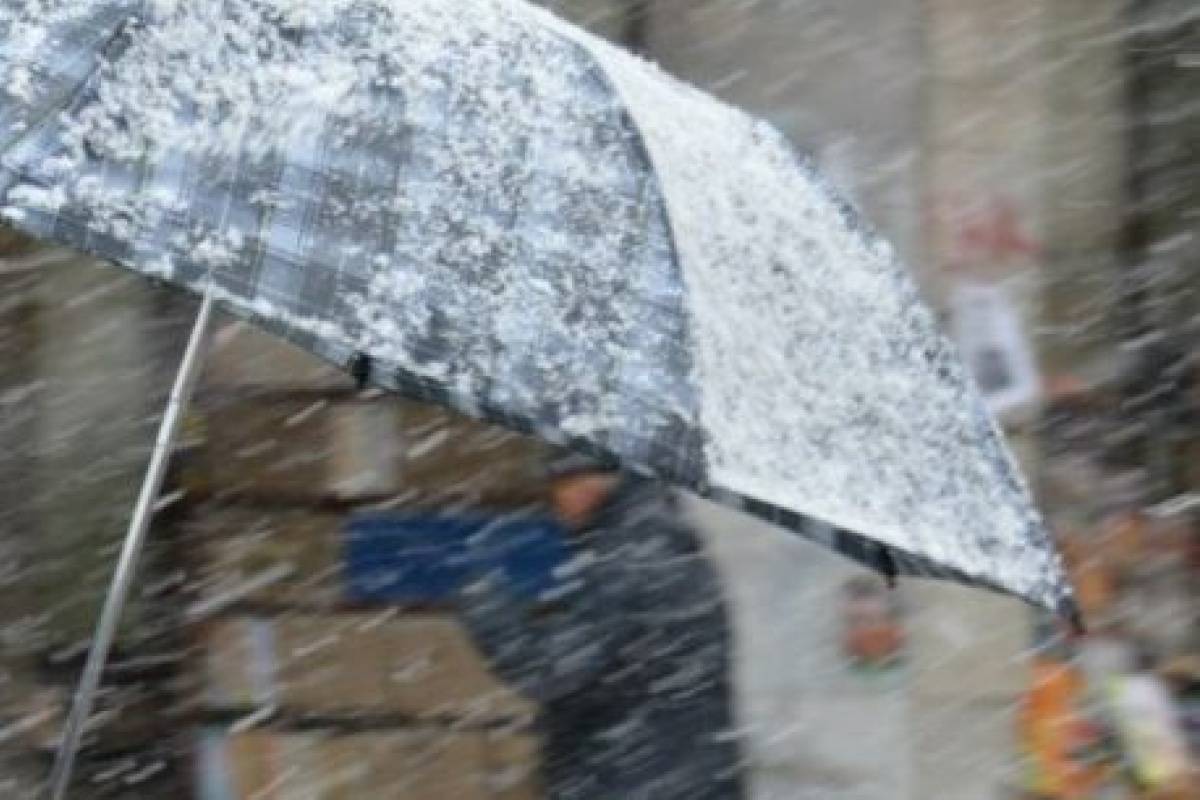 В Одесі оголосили штормове попередження: сніг сипатиме весь день