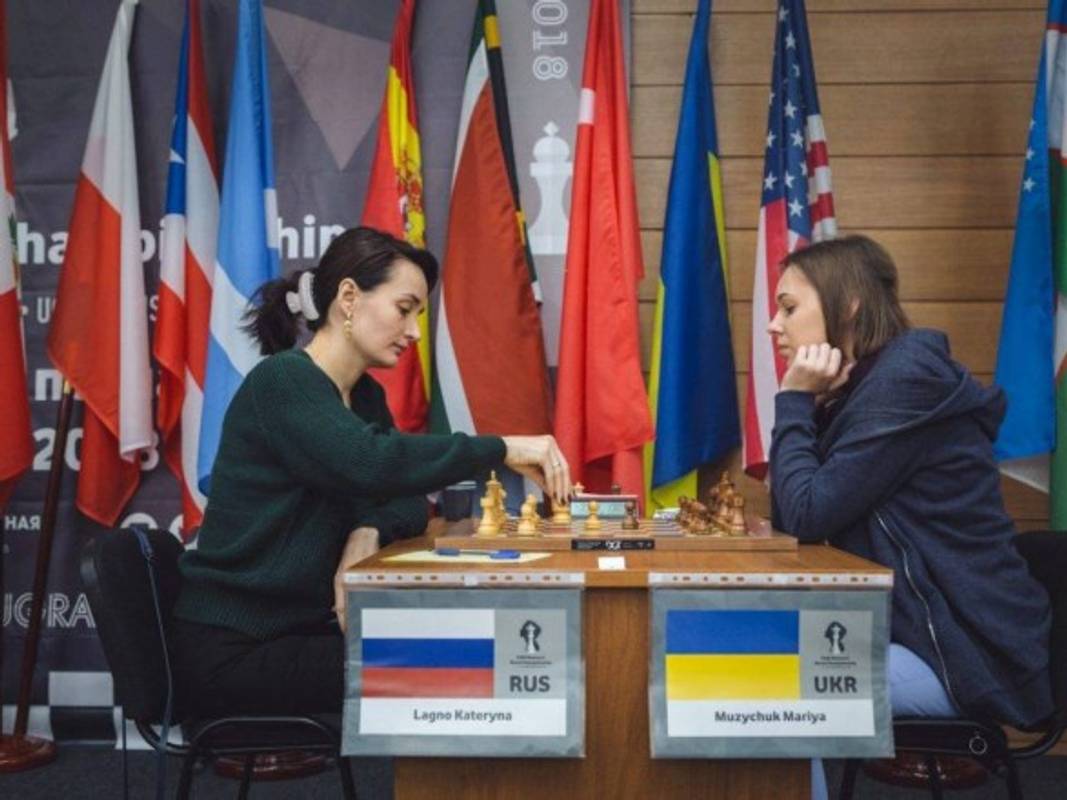 Півфінал чемпіонату світу з шахів: Музичук програла росіянці