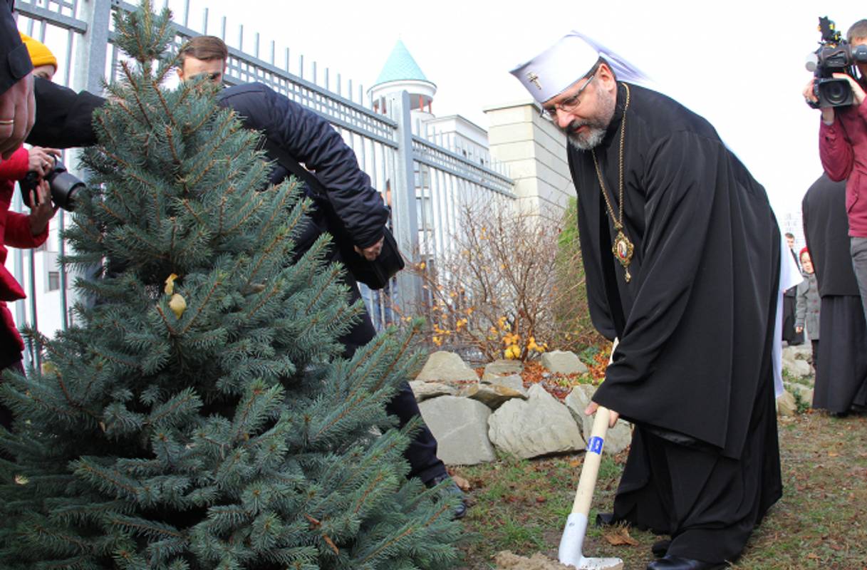 Глава УГКЦ закликав вірних відмовитися від живих ялинок на Новий рік та Різдво