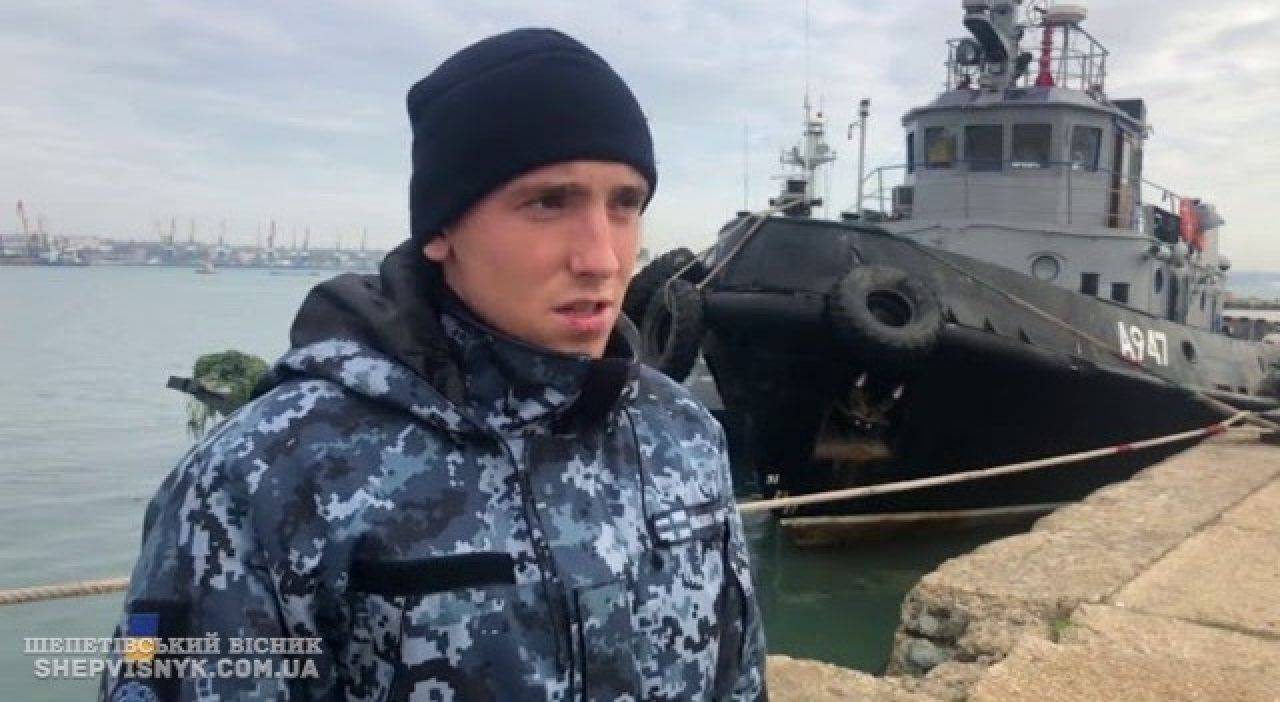 Ще один український моряк заявив, що вважає себе військовополоненим