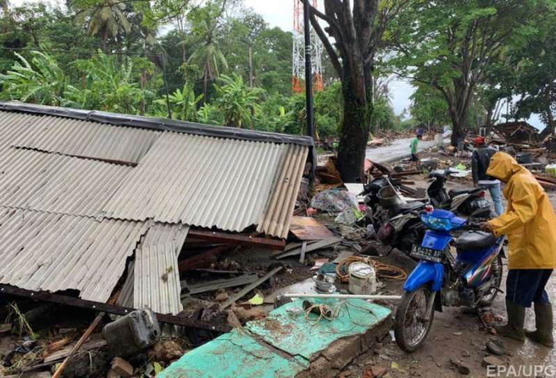 Цунамі в Індонезії: кількість жерв зросла до 160 осіб