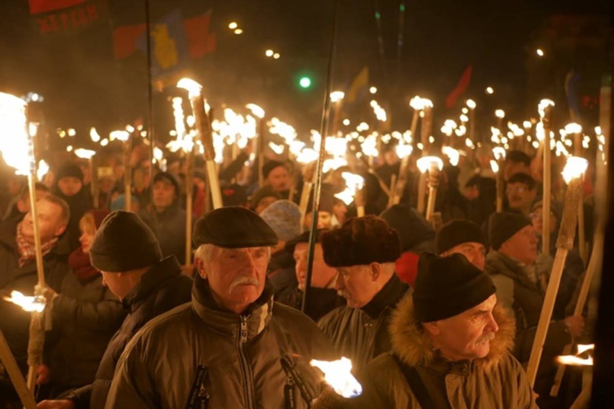 У столиці пройшов традиційний марш націоналістів до Дня народження Бандери