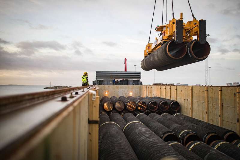 Газпром побудував вже більше 20% газопроводу Північний потік-2