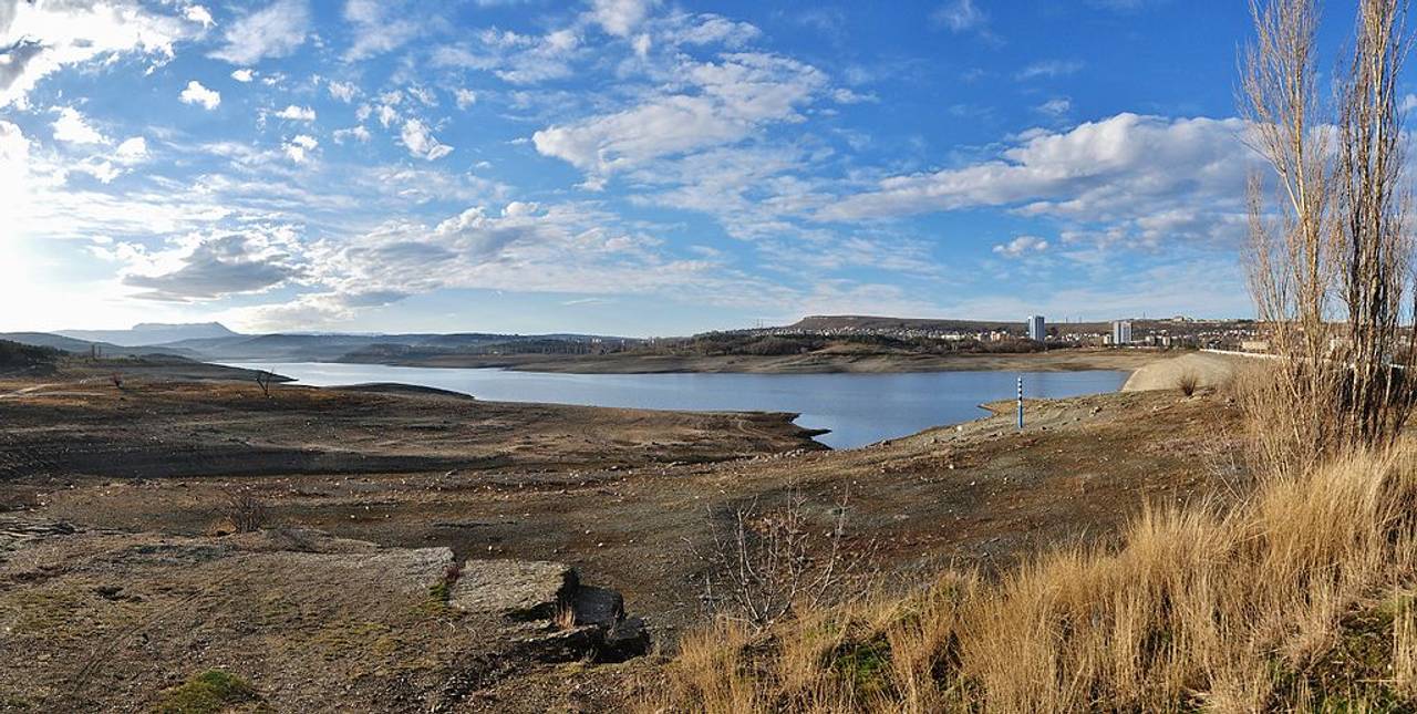 Сімферопольське водосховище, 2013 рік.