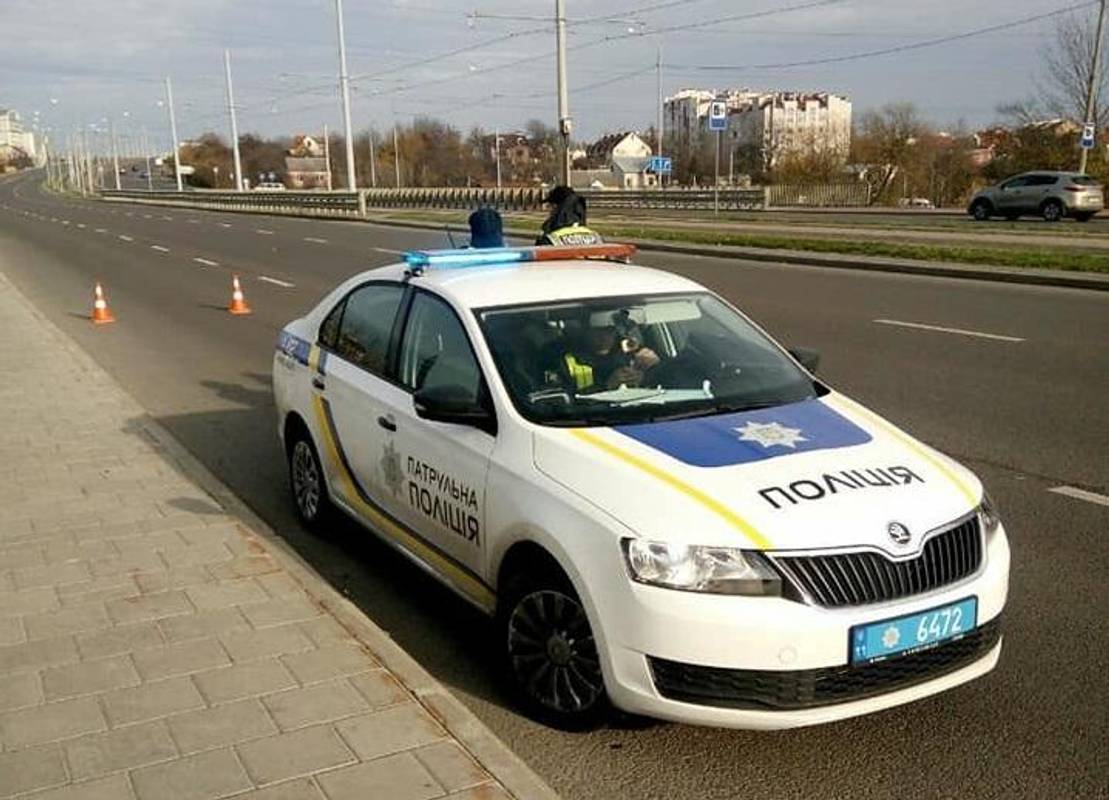 Фото зі сторінки Патрульної поліції Львівської області у Facebook