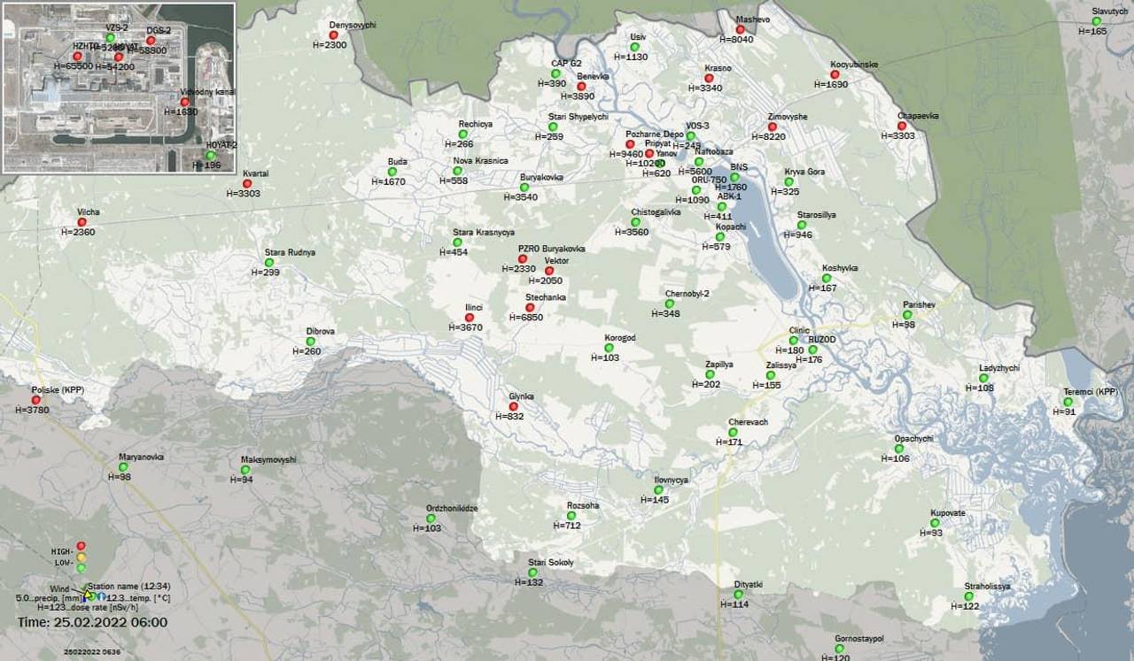 У Чорнобильській зоні підвищився радіаційний фон