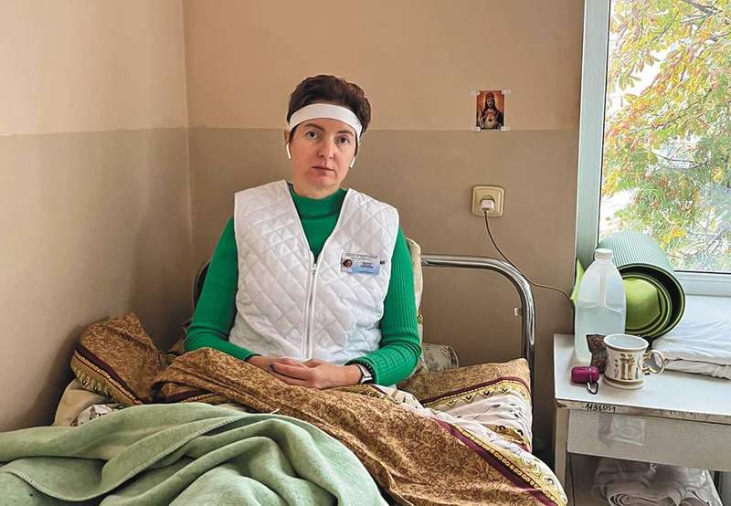На шостий день голодування у 55-річної Олесі Кіхтяк погіршилося самопочуття. На прохання колег вон