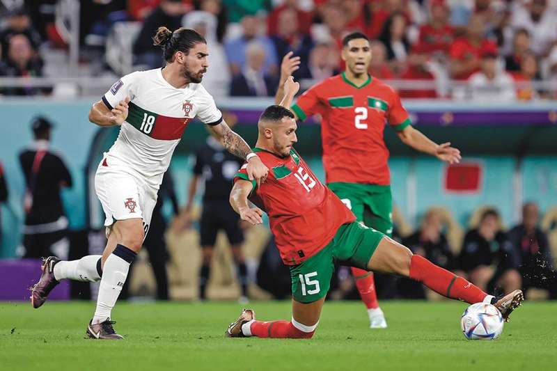 У матчі зі збірною Марокко португальці 74 відсотки ігрового часу володіли м'ячем, але програли.