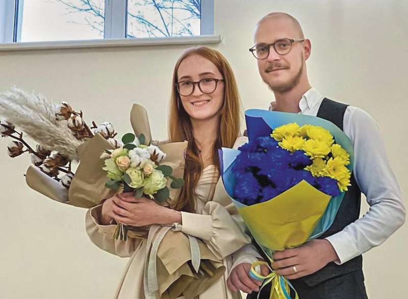 Максим та Анастасія побралися у Києві.