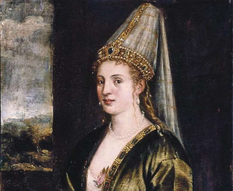 Портрет Роксолани (Тіціан, 1550-ті роки).