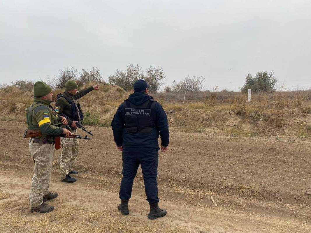 Спільні патрулювання на кордоні України та Молдови. Фото: МВС