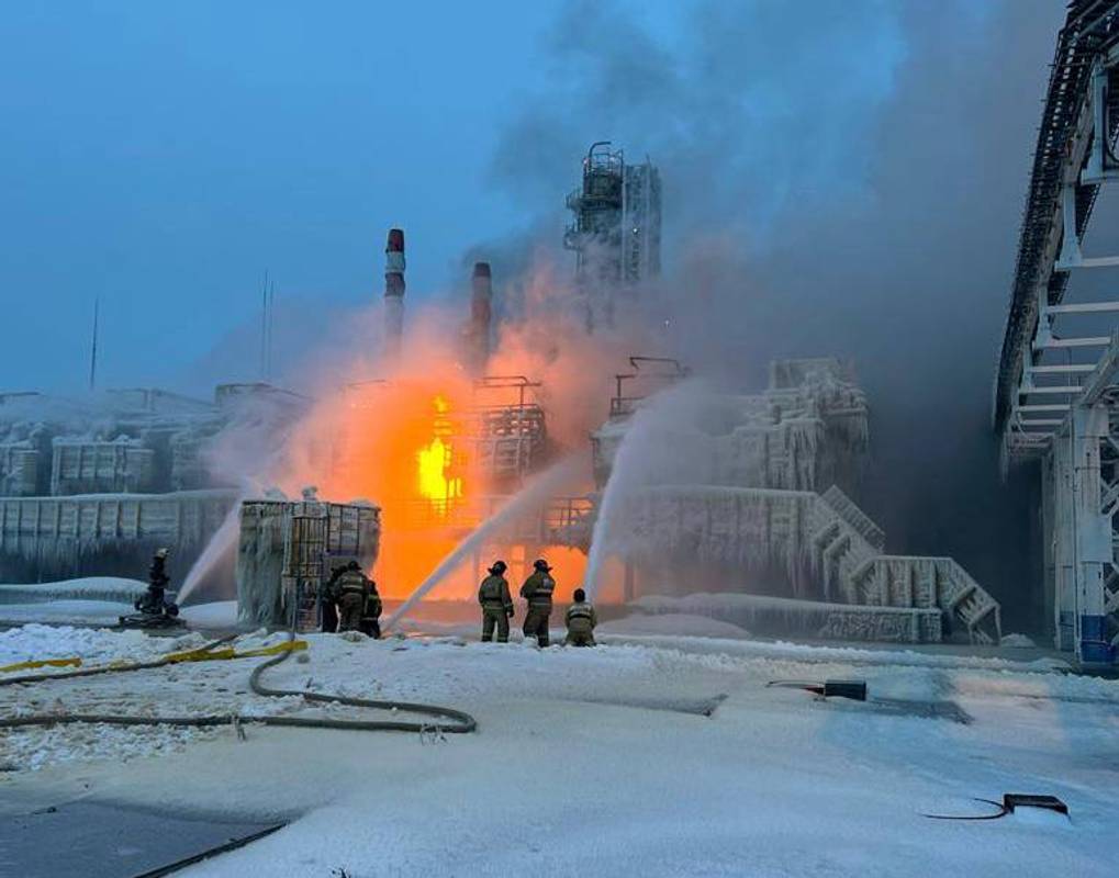 БПЛА літакового типу: у мережі показали дрон, яким атакували газовий термінал під Петербургом