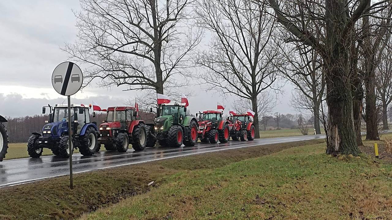 Сторінка Organizowanie Strajk Rolników у Facebook