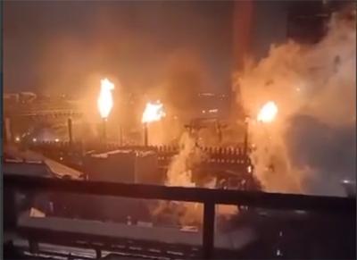 У Липецьку після вибухів загорівся металургійний комбінат: удар організували СБУ та ГУР МО