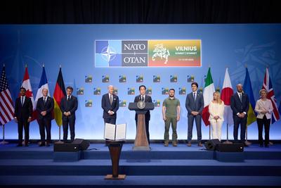 Саміт НАТО у Вільнюсі, 2023. Фото: president.gov.ua