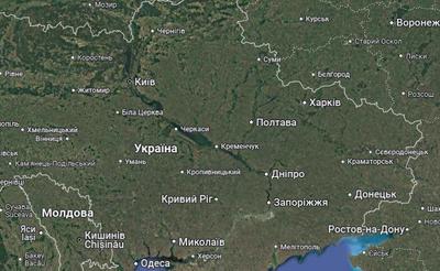 Скрін з Google Maps