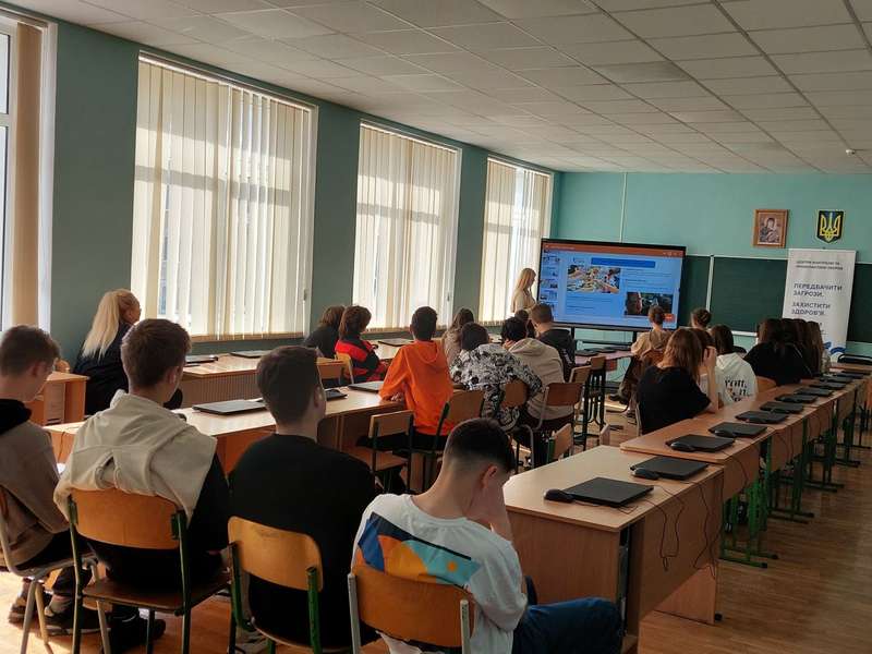 Фото зі сторінки Солонківського ліцею у Фейсбуці.
