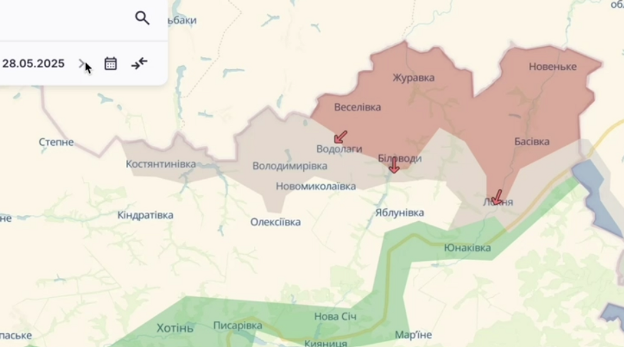 Карта: DeepState