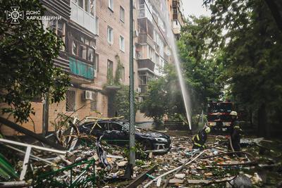 Фото ДСНС у Харківській області.