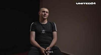 Воїн, на тілі якого окупанти випалили Слава России, розповів про свою першу реакцію на тавро