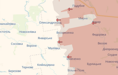 Окупанти знов перетнули кордон Дніпропетровської області: вони просуваються у бік Маліївки та села Січневе — Deep State