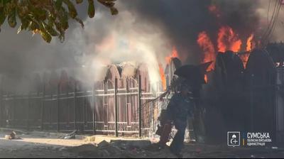Скриншот з відео Сумської ОВА