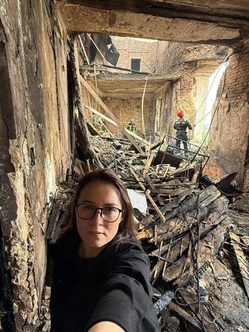 Фото: Юлія Свириденко (у будівлі Кабміну)