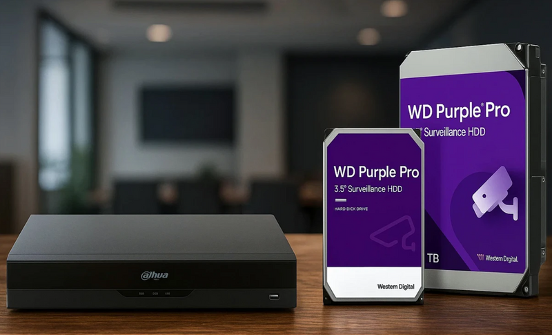 Який жорсткий диск обрати для відеореєстратора Dahua?