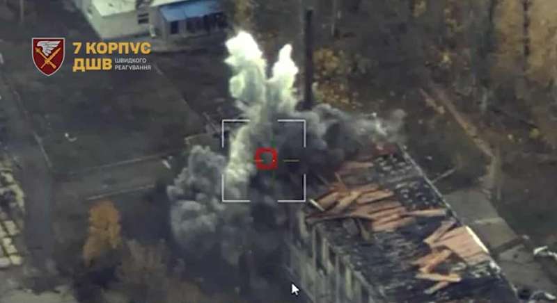 Скриншот з відео 7 корпусу ДШВ