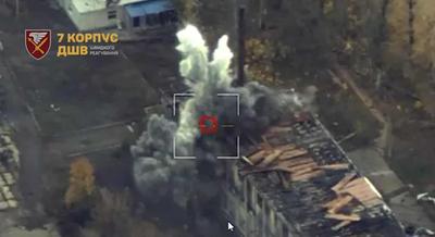 Скриншот з відео 7 корпусу ДШВ
