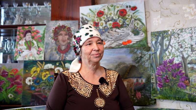 ● Валентина Гебрич і її неймовірні картини.