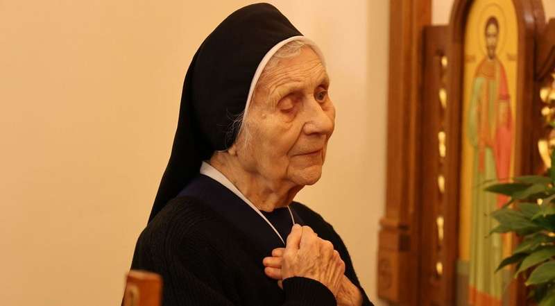 Присвятила монастирському послуху 84 роки: секрети довголіття сестри Дарії