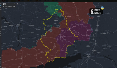 Скриншот з відео DeepState