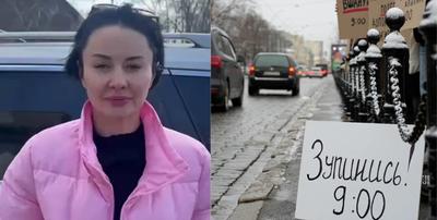 Раби та полудурки: українка влаштувала скандал через вшанування полеглих хвилиною мовчання (відео)