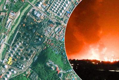 Дрони знову підпалили резервуари з нафтопродуктами в Туапсе (відео)